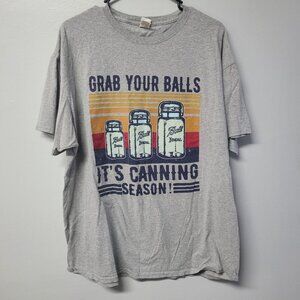 Grab Your Balls Canning Season Jars Homestead Traditional Wife Preserve Women XL